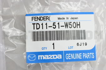 TD1151W50H FENDER(R),OVER-RR