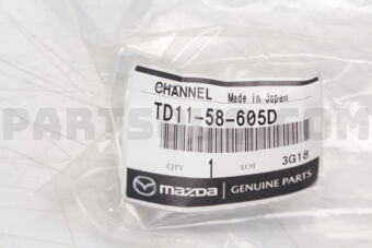 TD1158605D CHANNEL(R),GLASS