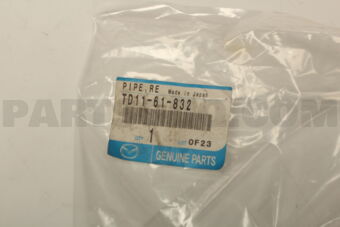 TD1161832 PIPE,REAR COOLER