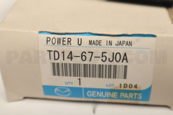TD14675J0A POWER UNIT,FRT SEAT