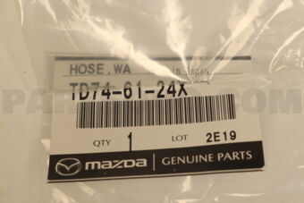TD746124X HOSE,WATER