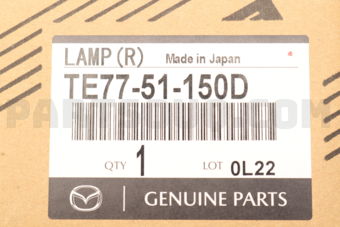 TE7751150D LAMP(R),RR COMB