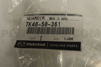 TK4850361 GUARD(R),REAR BUMPER