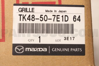 TK48507E1D64 GRILLE UPPER RADIATO