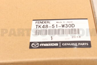TK4851W30D FENDER(L),OVER-FRT