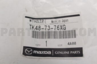 TK487376XG Mazda WTHSTP(L),GLASS-R.DO