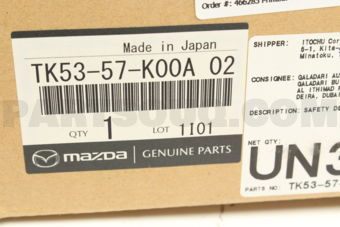 TK5357K00A02 MODULE,AIR BAG