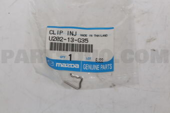 U20213G35 CLIP,INJECTOR