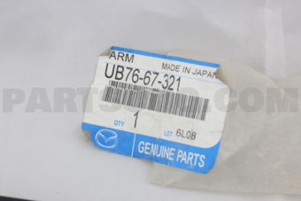 UB7667321 ARM,WIPER
