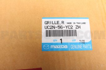 UC2N56YC2ZH GRILLE,RADIATOR