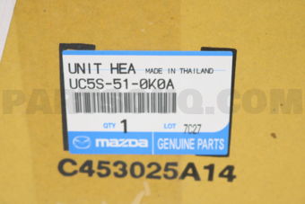 UC5S510K0A UNIT(R),HEAD LAMP