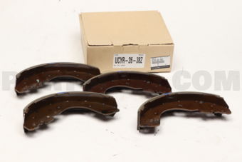 UCYR2638Z SHOE SET,BRAKE-REAR