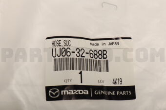 UJ0632688B HOSE,SUCTION