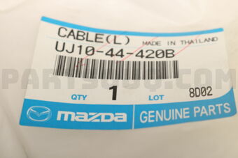 UJ1044420B CABLE(L),R.-PARK