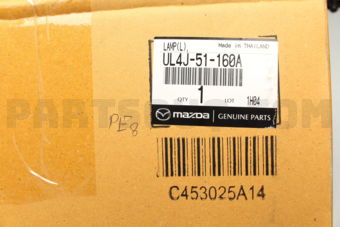 UL4J51160A LAMP(L),RR COMB