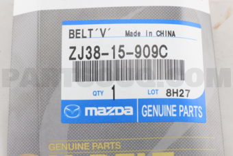 ZJ3815909C BELTV,W/PUMP&ALTERNATOR