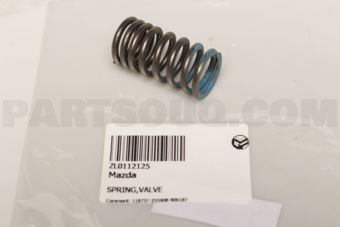 ZL0112125 SPRING,VALVE