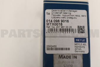 0140989016 CENTRE BRG PROP SHAFT W201/202