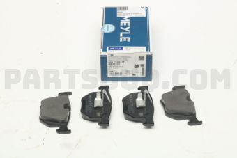 0252128217 BRAKE PAD-REAR-X5-E70/X6-E71