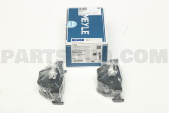 0252128217 BRAKE PAD-REAR-X5-E70/X6-E71