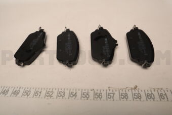 0252203119 BRAKE PAD SET FRT-W205/S205