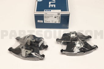 0252380120W BRAKE PAD W/SNSR/A3/GOLF/PASST