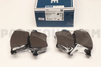 0252380120W BRAKE PAD W/SNSR/A3/GOLF/PASST