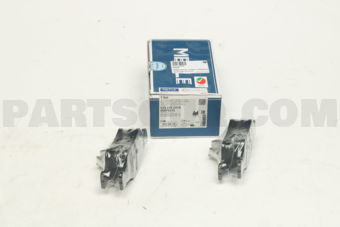 0252392318 BRAKE PAD SET REAR/17.5MM/W164