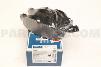 0252568320 BRAKE PAD SET/DISC-AUDI A3/VW