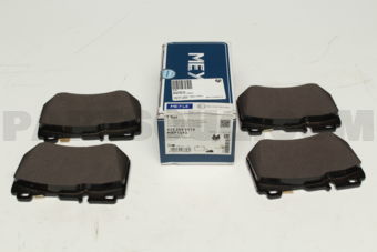 0252599719 BRAKE PAD FRT-C(W205)