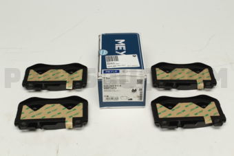 0252599719 BRAKE PAD FRT-C(W205)