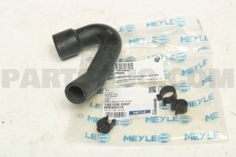 1000360007 HOSE/CRANK CASE BREATHER-VW