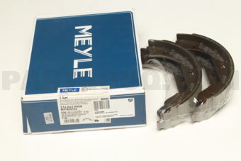 3140420008 BRAKE SHOE SET RR-E46/E60 & VW