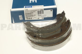3140420008 BRAKE SHOE SET RR-E46/E60 & VW