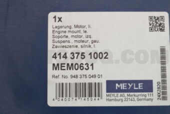 4143751002 PORSCHE CAYENNE ENGNE MNTNG LH