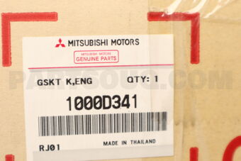 1000D341 GASKET KIT,ENG OVERHAUL