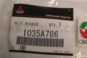1035A786 Mitsubishi HOSE,ROCKER COVER PCV