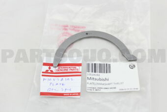 1052A192 PLATE,CRANKSHAFT THRUST