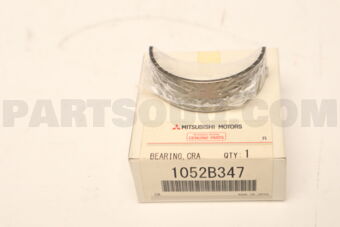 1052B347 Mitsubishi BEARING,CRANKSHAFT,LWR