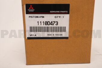 1110D473 Mitsubishi PISTON &amp; PIN ASSY