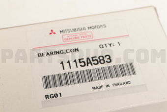 1115A583 BEARING,CONNROD,LWR
