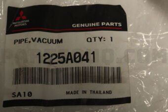 1225A041 Mitsubishi PIPE,VACUUM PUMP OIL RETURN