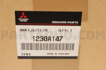 1230A147 BRACKET ASSY,OIL FILTER