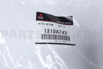 1310A743 PIPE,WATERPUMPINLET