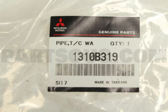 1310B319 PIPE,T/C WTR HOSE TO