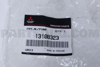1310B323 PIPE,WATER PUMP BY-P