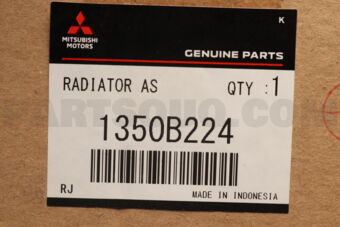 1350B224 RADIATOR ASSY