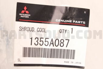 1355A087 SHROUD,COOLING FAN
