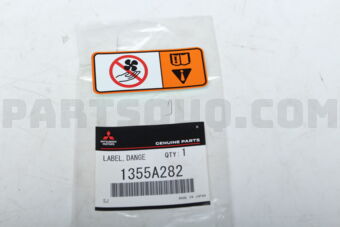 1355A282 LABEL,DANGER CAUTION