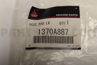 1370A887 Mitsubishi HOSE,RADIATOR,LWR